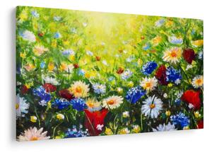 Slika divljeg cvijeća (90x60 cm)
