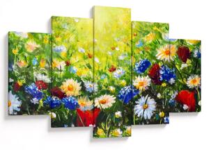 Slika divljeg cvijeća (150x105 cm)