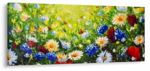Slika divljeg cvijeća (120x50 cm)