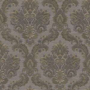 Flis tapeta za zid, smeđa, dvorska, 35949, Ornamenta, Parato by Cristiana Masi | Ljepilo Gratis