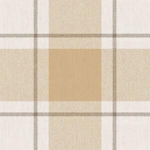 Flis tapeta za zid, smeđe-bež, imitacija tkanine, 38403, Top Stripes, Parato by Cristiana Masi | Ljepilo Gratis