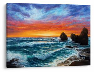 Slika - Zalazak sunca (70x50 cm)