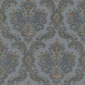 Flis tapeta za zid, plava, dvorska, 35946, Ornamenta, Parato by Cristiana Masi | Ljepilo Gratis