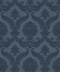 Flis tapeta za zid, plava, dvorski uzorak, 25727, The Best Classic & Elegant, Cristiana Masi by Parato | Ljepilo Gratis