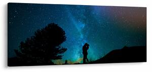 Slika - Susret pod zvijezdama (120x50 cm)