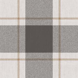 Flis tapeta za zid, sivo-crna, imitacija tkanine, 38409, Top Stripes, Parato by Cristiana Masi | Ljepilo Gratis
