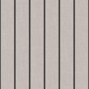 Flis tapeta za zid, sivo-crna, imitacija tkanine, pruge, 38462, Top Stripes, Parato by Cristiana Masi | Ljepilo Gratis