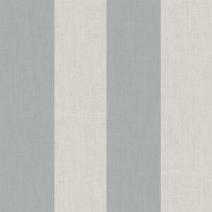 Flis tapeta za zid, sivo-plava, imitacija tkanine, pruge, 38476, Top Stripes, Parato by Cristiana Masi | Ljepilo Gratis