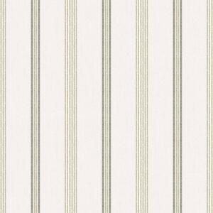 Flis tapeta za zid, zelena, imitacija tkanine, pruge, 38427, Top Stripes, Parato by Cristiana Masi | Ljepilo Gratis