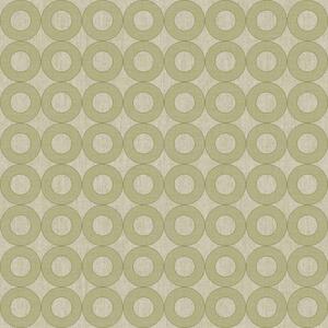 Zelena flis tapeta za zid s krugovima, 30165, Energie, Cristiana Masi by Parato | Ljepilo Gratis