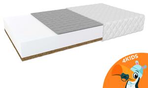 Dječji kokosov madrac s heljdom Bambino Console 80x200 - premium Jersey