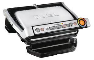 Tefal OptiGrill GC712D34, 2000W, 6 automatskih programa pečenja (crveno meso, burger, perad, kobasice, sendviči i riba) + program za zamrznutu hranu, automatski senzor pečenja
