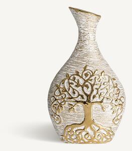 Keramička vaza u zlatnoj boji Tree – Burkina