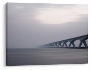 Slika mosta u magli (70x50 cm)