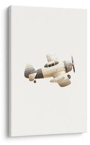 Slika vintage avion u letu