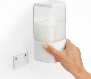 Bijeli samoljepljiv dozator sapuna 400 ml – Rayen