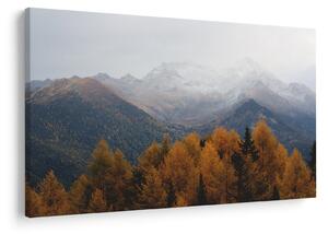 Slika - Pogled na planinske grebene (90x60 cm)
