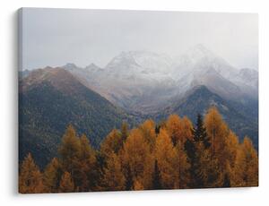 Slika - Pogled na planinske grebene (70x50 cm)