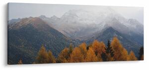 Slika - Pogled na planinske grebene (120x50 cm)