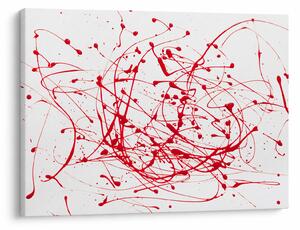 Slika tehnikom drippinga (70x50 cm)