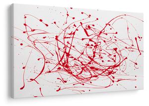 Slika tehnikom drippinga (90x60 cm)