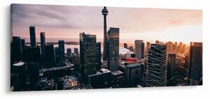 Slika - Pogled na centar grada (120x50 cm)
