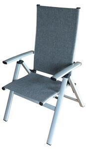 Metalna stolica ALUMINIJSKA SKLOPIVA CLOUD+ 67x62,5x110 cm