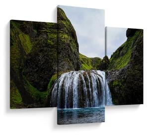 Slika litice sa slapom (90x60 cm)