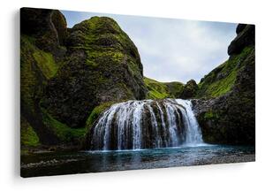 Slika litice sa slapom (90x60 cm)