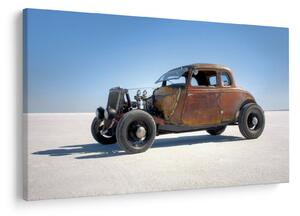 Slika automobila u pustinji (90x60 cm)