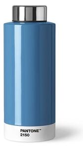 Plava putna boca od nehrđajućeg čelika 630 ml - Pantone