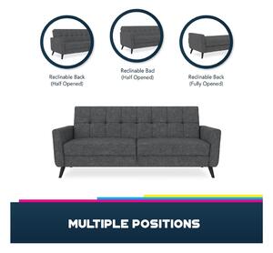 Sivi kauč na razvlačenje 205 cm Kerswell - Queer Eye