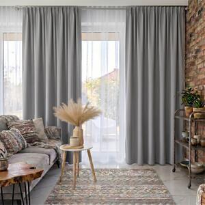 Zavjese u setu Blackout Grey (2 kom) 140x260