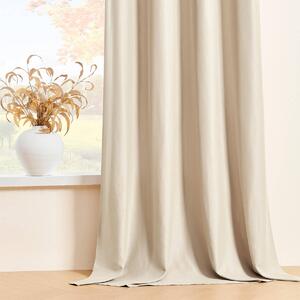 Zavjese u setu EFE Beige (2 kom) 135x250