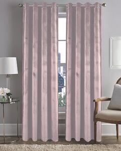 Zavjese u setu Holland Velvet Pink (2 kom) 140x260