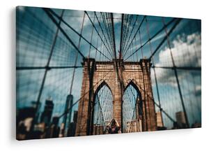 Slika - Brooklyn Bridge (90x60 cm)