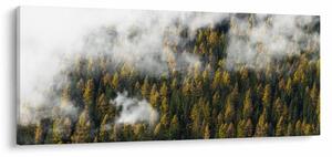 Slika šume u oblacima (120x50 cm)