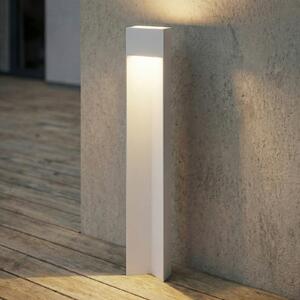 Lucande Kaholo LED svjetlo za stazu, svijetlosivo, 90 cm, IP44, Sivo, Aluminij