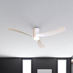Mantra Iluminación Stropni ventilator Nemo II L LED, bijeli, DC, tih, CCT, 132 cm, prigušiva, Bijela, Dnevni boravak/blagovaonica, Metal