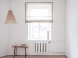 Rimska zavjesa šir. 100 cm Linen Muslin 2 boje
