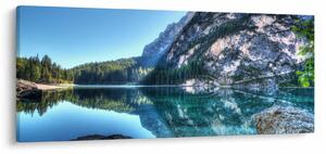 Slika planinskog jezera (120x50 cm)