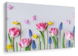 Slika proljetnog cvijeća (90x60 cm)