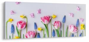 Slika proljetnog cvijeća (120x50 cm)