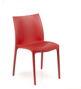 Plastična stolica ZIP CRVENA 46x54x82 cm