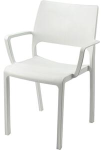 Plastična stolica TRAMONTANA BIJELA 57,5x52,5x82 cm
