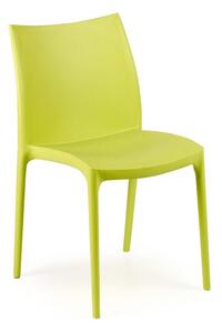 Plastična stolica ZIP ZELENA 46x54x82 cm
