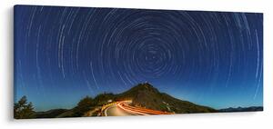 Slika rotirajućih zvijezda (120x50 cm)