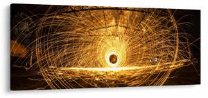 Slika svijetlećeg diska (120x50 cm)