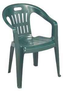 Plastična stolica Scilla zelena 54x53x80 cm