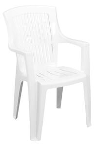 Plastična stolica ARPA BIJELA 60x60x89 cm